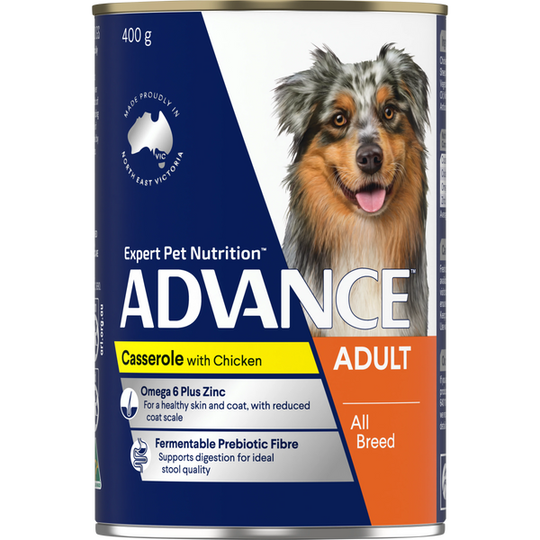 ADVANCE Adult All Breed Chicken Casserole 12x400g