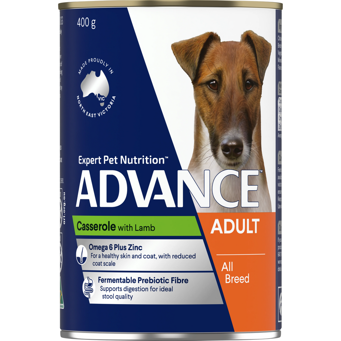 ADVANCE Adult All Breed with Lamb 12x400g