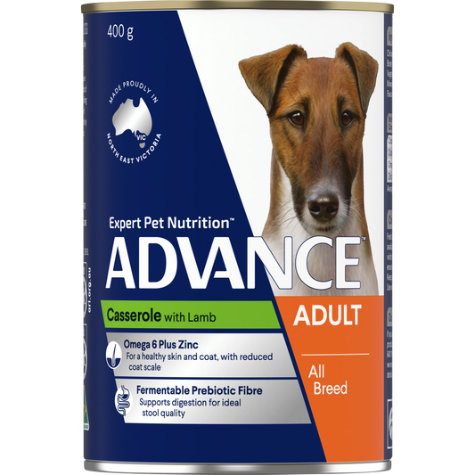 ADVANCE Adult All Breed with Lamb 12x400g