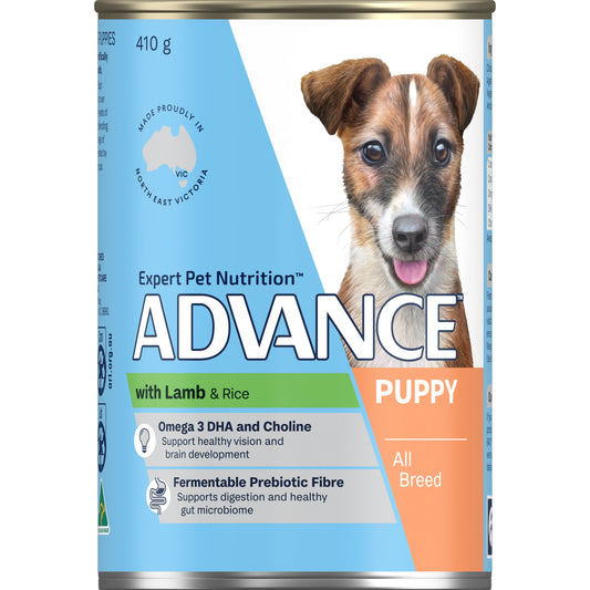 ADVANCE Puppy Growth Lamb and Rice Cans 12x410g