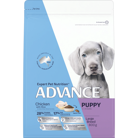 ADVANCE Puppy Large Breed Chicken with Rice 800g