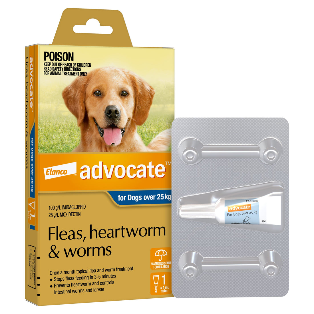Advocate Spot-On for dogs over 25kg, 1 dose