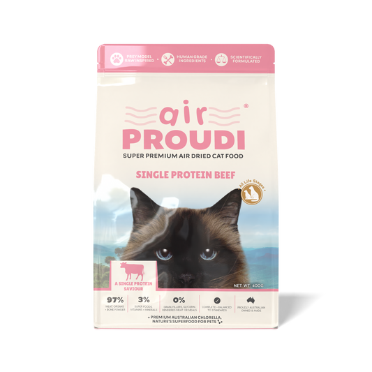 AIR PROUDI Single Protein Beef Cat Food 400g