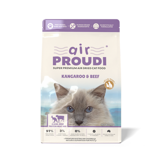 AIR PROUDI Kangaroo and Beef Cat Food 400g