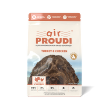 AIR PROUDI Turkey and Chicken Dog Food 400g