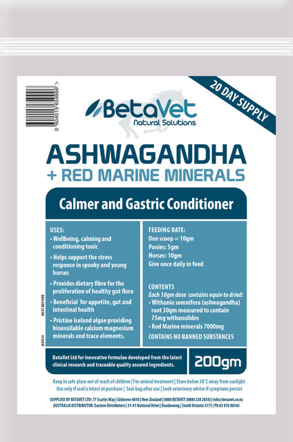 BetaVet Ashwagandha + Red Marine Minerals