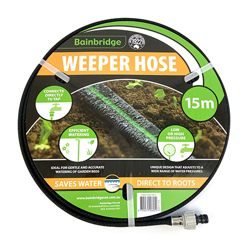 Bainbridge weeper hose 15m