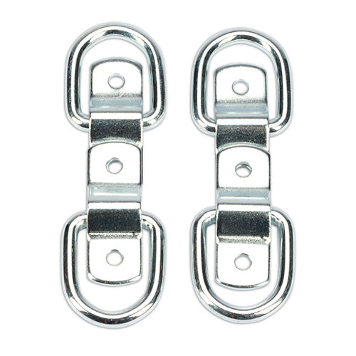 Bainbridge bolt-on anchor D rings 4 pack