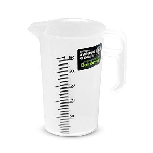 Bainbridge chemical measuring jug 250ml