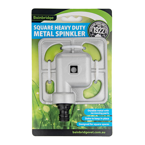 Bainbridge heavy-duty metal sprinkler square pattern