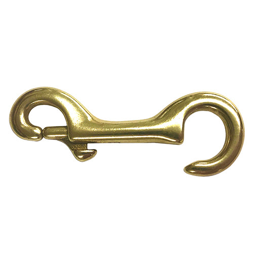Bainbridge Brass Open Eye Snaphook – 15mm
