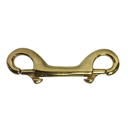 Bainbridge Brass Double-Ended Snaphook – 15mm