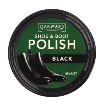 Bainbridge Oakwood Shoe & Boot Polish – 65g – Black