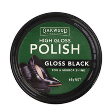 Bainbridge Oakwood Shoe & Boot Polish – 65g – High Gloss Black