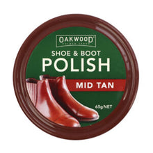 Bainbridge Oakwood Shoe & Boot Polish – 65g – Tan