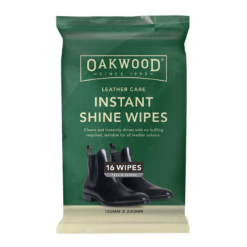 Bainbridge Oakwood Instant Shine Wipes – 16 Pack