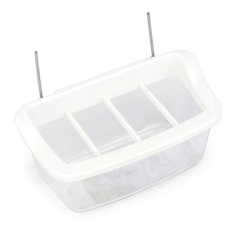Bainbridge Plastic Bird Feeder with Dividers – 9cm