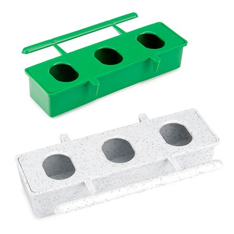 Bainbridge Plastic Bird Feeder – 3 Hole with Perch – 3 Hole