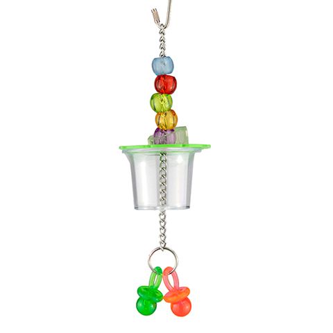 Bainbridge Bird Toy - Foraging 1 Cup With Beads