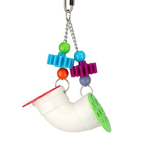 Bainbridge Bird Toy - Foraging Hanging Pipe 25cm