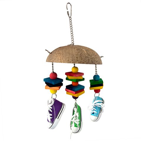 Bainbridge Bird Toy Destructive - Sneaker Chandelier