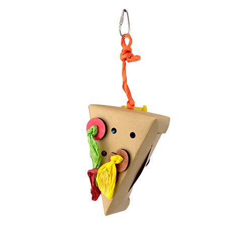 Bainbridge Bird Toy Destructive - Shredz Pizza Puller