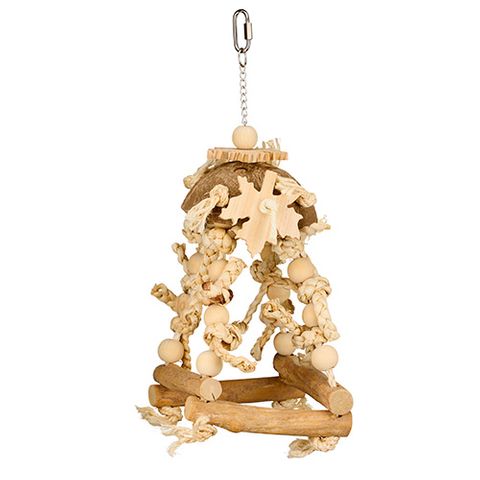 Bainbridge Bird Toy - Naturals - Bird Java Coconut Swing