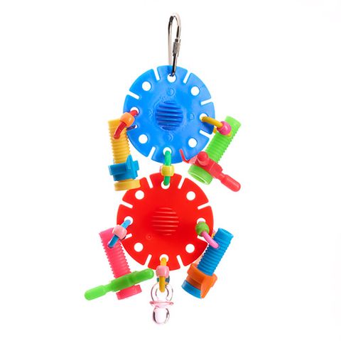 Bainbridge Bird Toy - Interactive - Nothin' But Nuts N Bolts