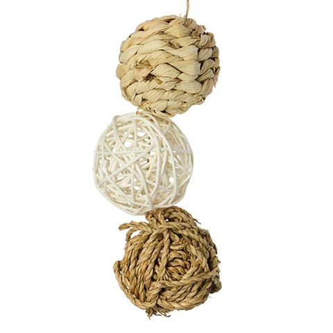 Bainbridge Bird/Small Animal Toy - Naturals - Balls