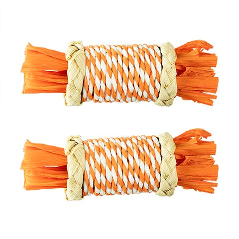 Bainbridge Bird/Small Animal Toy - Naturals - Corn Rattle Roller (2pk)