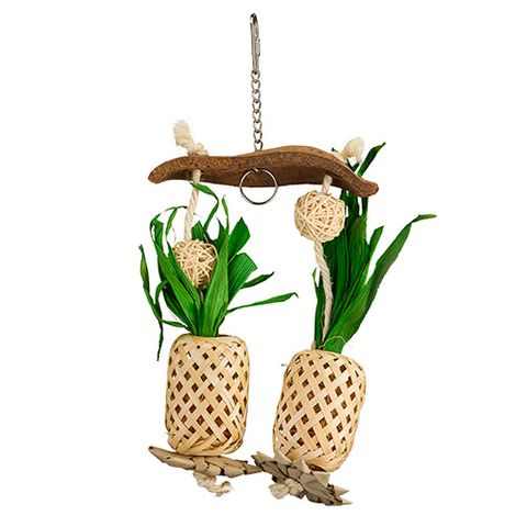 Bainbridge Bird Toy - Naturals - Pineapple Paradise