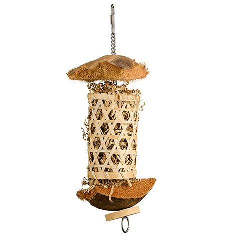 Bainbridge Bird Toy - Naturals - Coconut Lantern