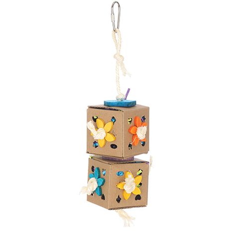Bainbridge Bird Toy - Destructive - Double Activity Box