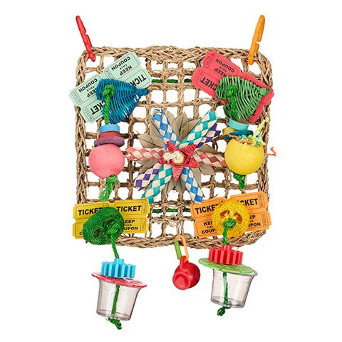 Bainbridge Bird Toy - Interactive - Square Foraging Wall