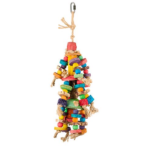 Bainbridge Bird Toy - Destructive - Colour Cluster