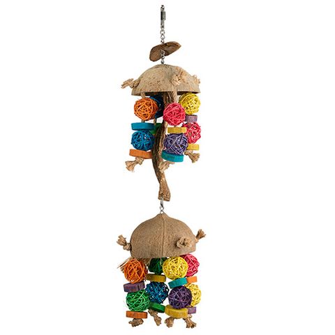 Bainbridge Bird Toy - Destructive - Coconut Jellyfish