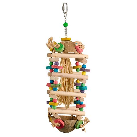 Bainbridge Bird Toy - Destructive - Coconut Tower