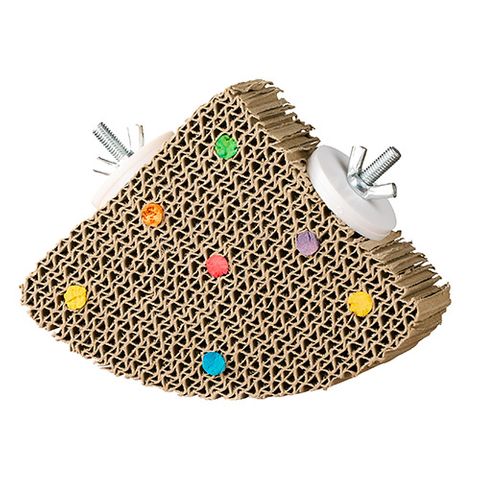 Bainbridge Bird Toy - Interative - Corner Cardboard Treat N Seek