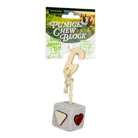 Bainbridge Small Animal Pumice Chew Block - One Size