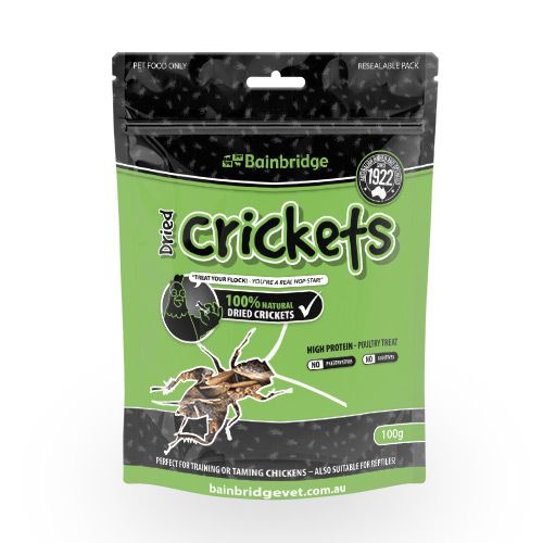 Bainbridge Dried Crickets 100g