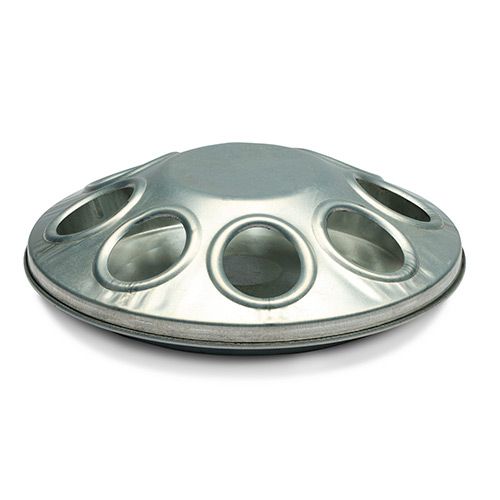 Bainbridge Galvanised Chick Feeder – 8 Hole