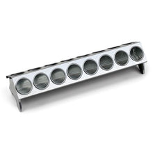 Bainbridge Chicks Galvanised Hole Feed Trough 16 Hole