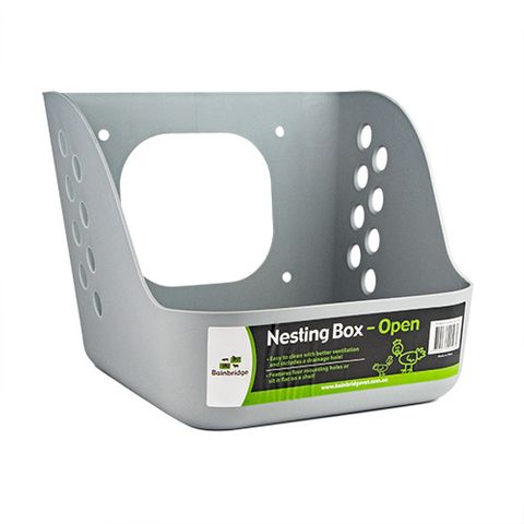 Bainbridge Open Plastic Poultry Nesting Box