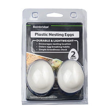 Bainbridge Plastic Nesting Eggs Large 2 Pack