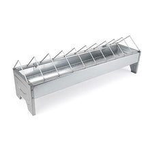 Bainbridge Poultry Galvanised Feed Trough 50cm