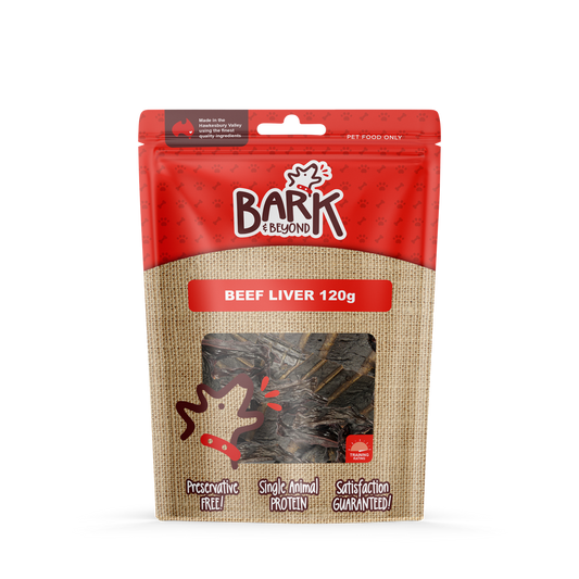 Bark & Beyond Beef Liver 120g