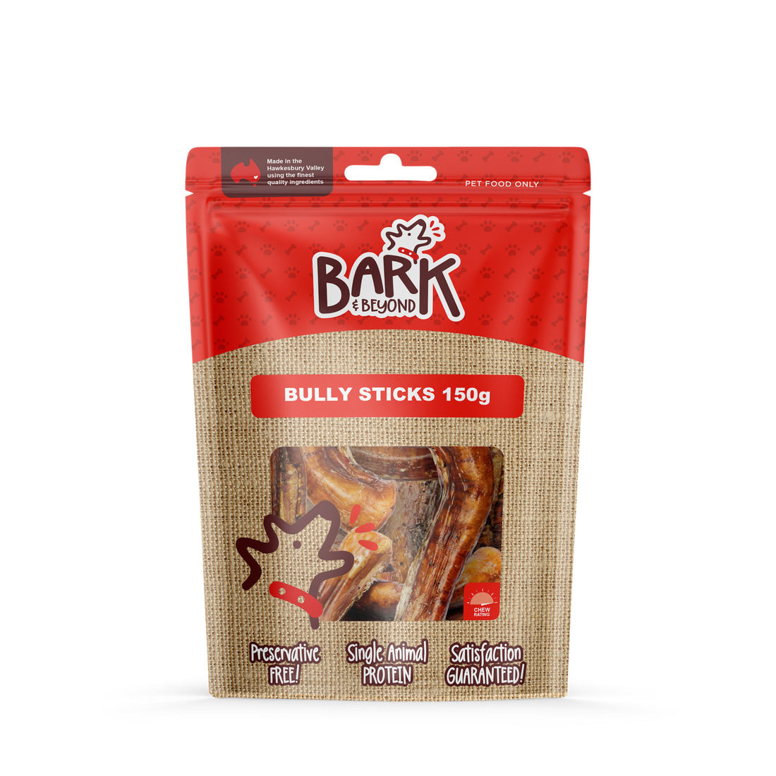Bark & Beyond Bully Sticks 150g