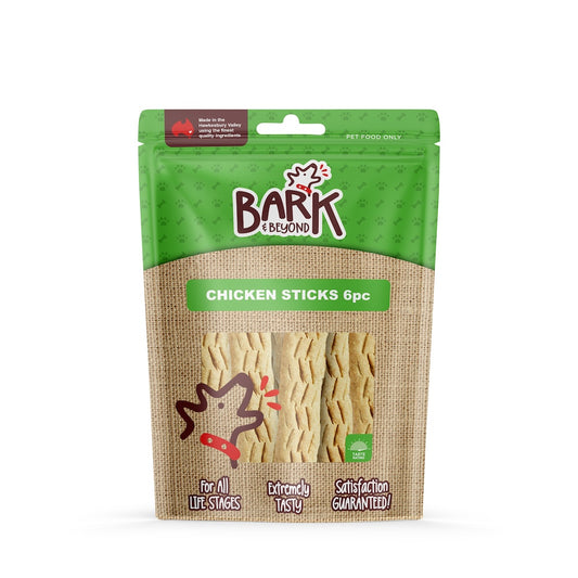 Bark & Beyond Chicken Sticks 6 Pack