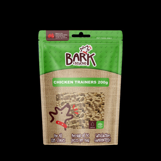 Bark & Beyond Chicken Trainers 200g