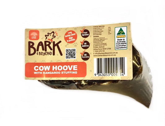 Bark & Beyond Cow Hoof with Kangaroo Stuffing